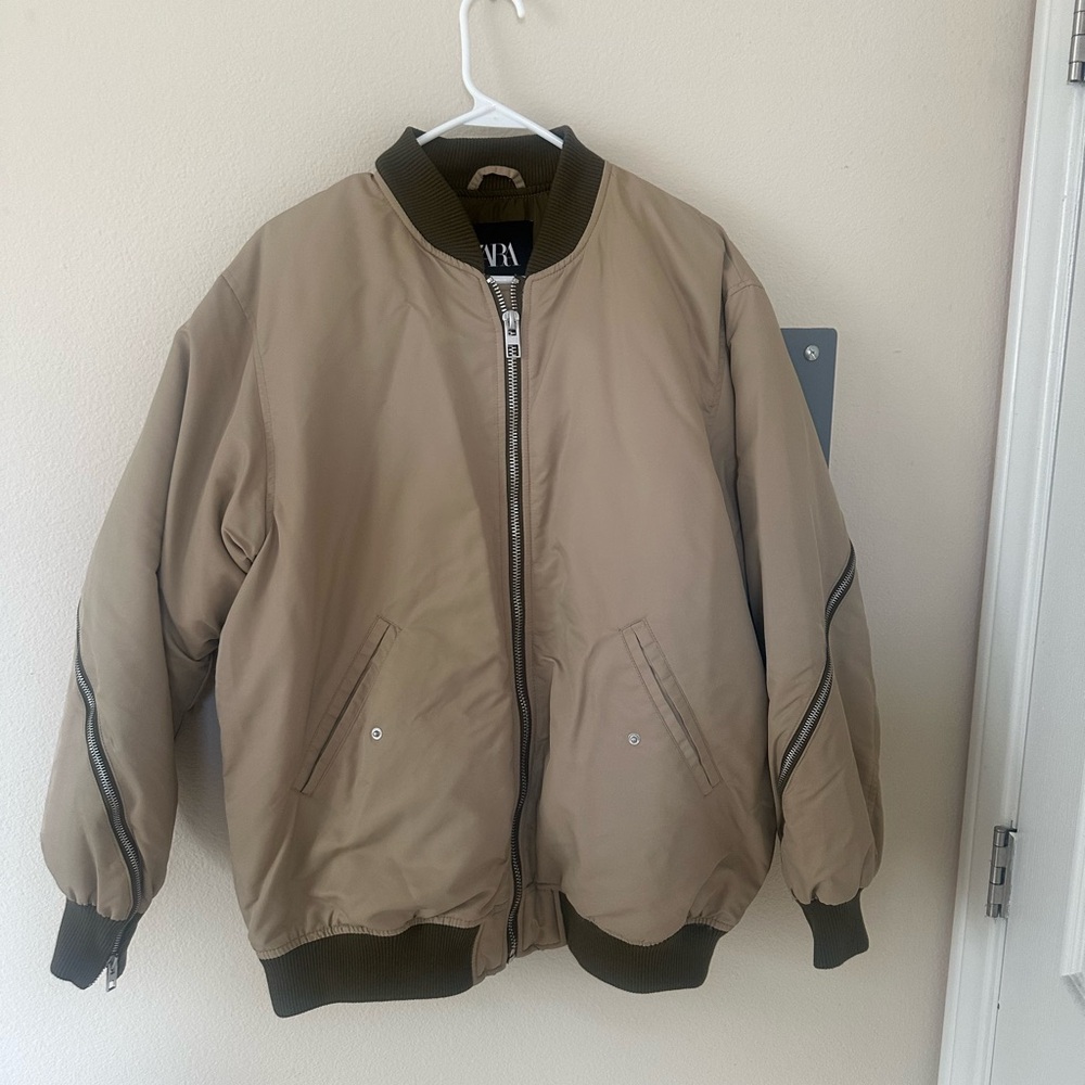 Zara bomber jacket oversized
